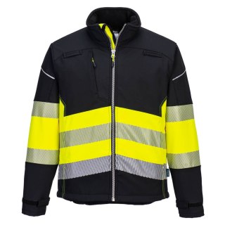 Kurtka ostrzegawcza softshell PW3 klasa 1 (3L)
