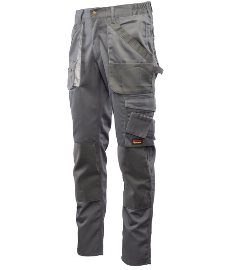 SPODNIE DO PASA - Stalowy 27