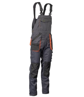 SPODNIE OGRODNICZKI - Grafit/Pomarańcz 53
