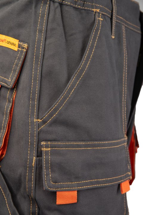 SPODNIE DO PASA CZARNY - Granatowy 102