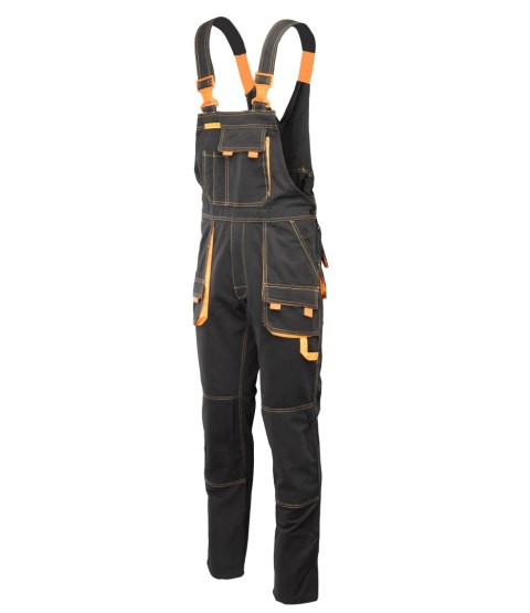 SPODNIE OGRODNICZKI CZARNY - Granatowy 56