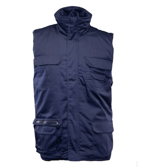 BRASS KAMIZELKA 7-KIESZENIOWA - Niebieski M