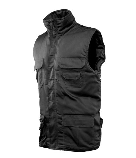 BRASS KAMIZELKA 7-KIESZENIOWA - Stalowy XXL