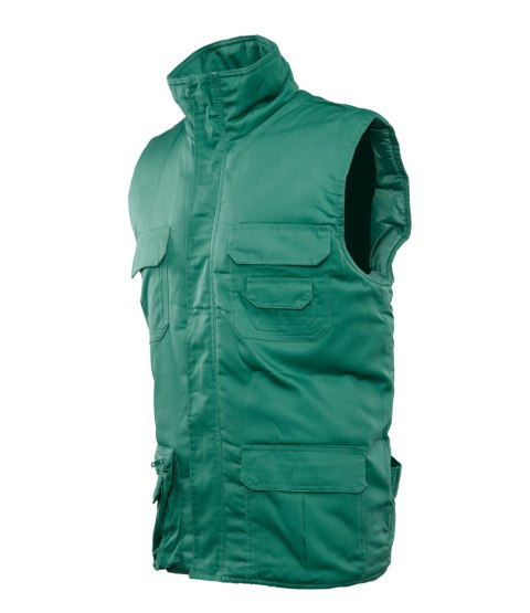 BRASS KAMIZELKA 7-KIESZENIOWA - Zielony M