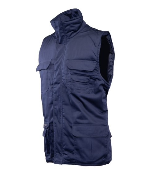 BRASS KAMIZELKA 7-KIESZENIOWA - Niebieski S