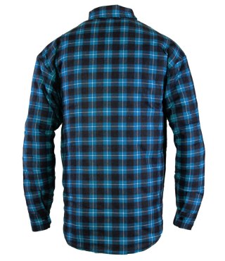 KOSZULA OCIEPLANA BONO - Niebieski 2XL.