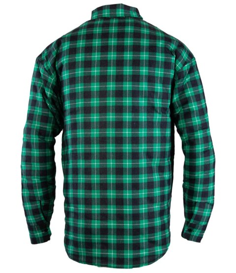 KOSZULA OCIEPLANA BONO - Zielony M