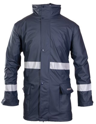 PU KURTKA - Granatowy 3XL.