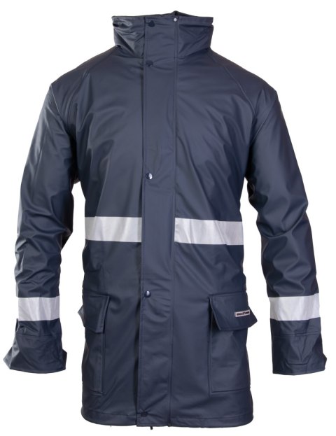 PU KURTKA - Granatowy 3XL.