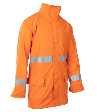 PU KURTKA - Pomarańczowy 2XL.