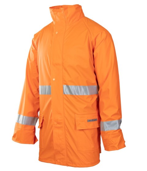 PU KURTKA - Pomarańczowy 2XL.