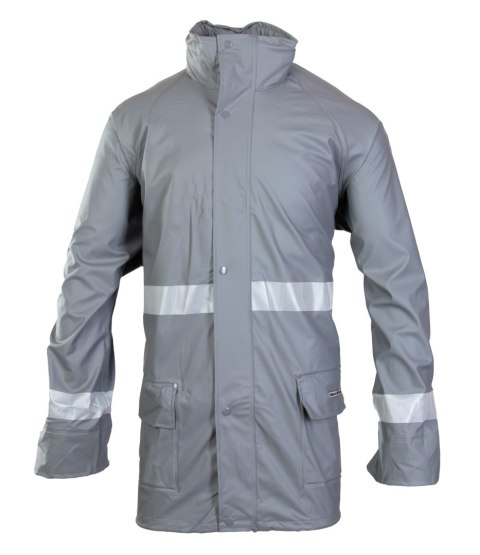 PU KURTKA - Stalowy 2XL.