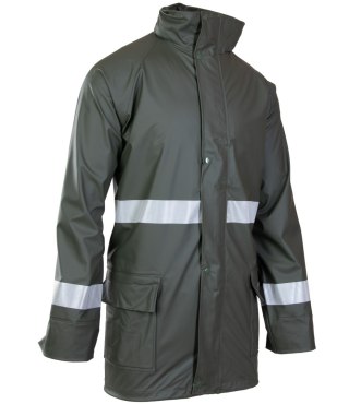 PU KURTKA - Zielony 2XL.