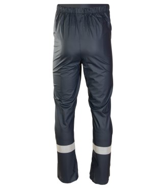 PU SPODNIE DO PASA - Granatowy L