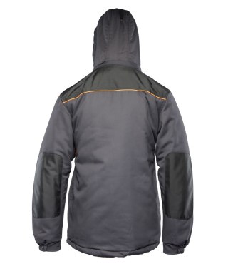 KURTKA - Grafit/Pomarańcz XL