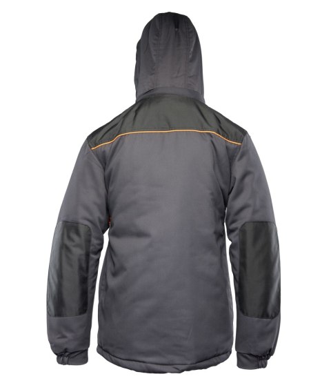 KURTKA - Grafit/Pomarańcz XL