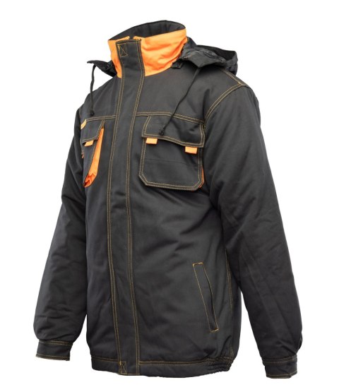 KURTKA CZARNY - Granatowy XL