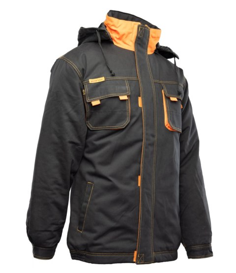 KURTKA CZARNY - Granatowy XL