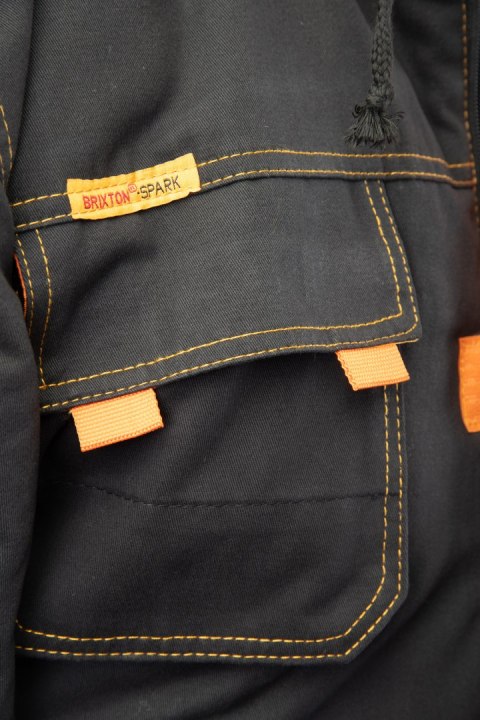 KURTKA CZARNY - Granatowy XL