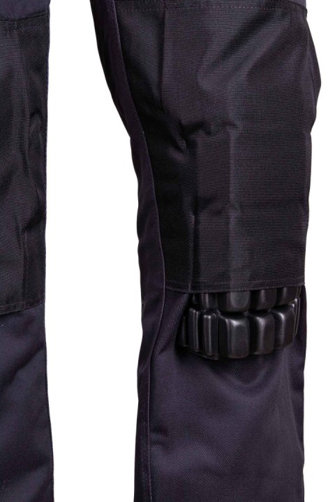 SPODNIE OGRODNICZKI OCIEPLANE - Grafit/Pomarańcz 2XL.