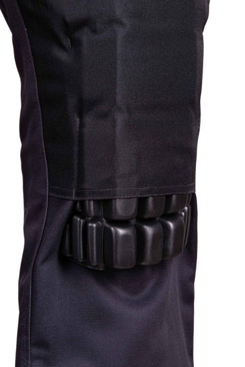 SPODNIE OGRODNICZKI OCIEPLANE - Grafit/Pomarańcz 2XL.