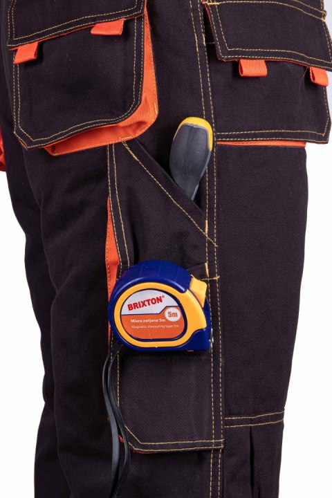 SPODNIE OGRODNICZKI OCIEPLANE - Granatowy 2XL.