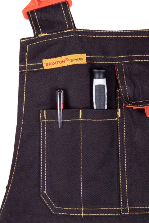 SPODNIE OGRODNICZKI OCIEPLANE - Granatowy 3XL.