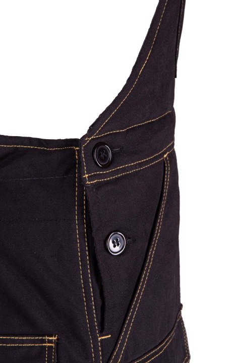 SPODNIE OGRODNICZKI OCIEPLANE - Granatowy XL