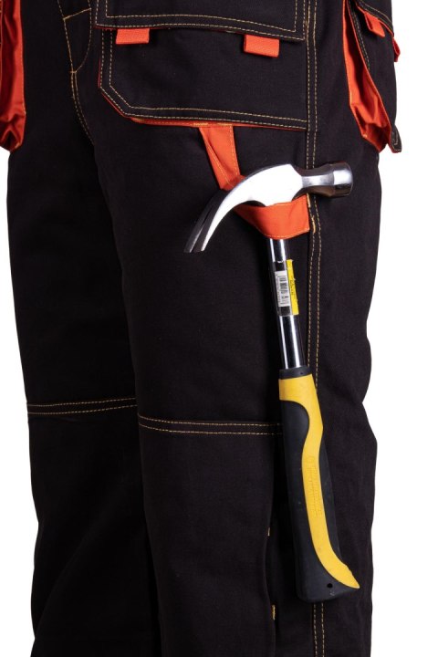 SPODNIE OGRODNICZKI OCIEPLANE - Granatowy XL