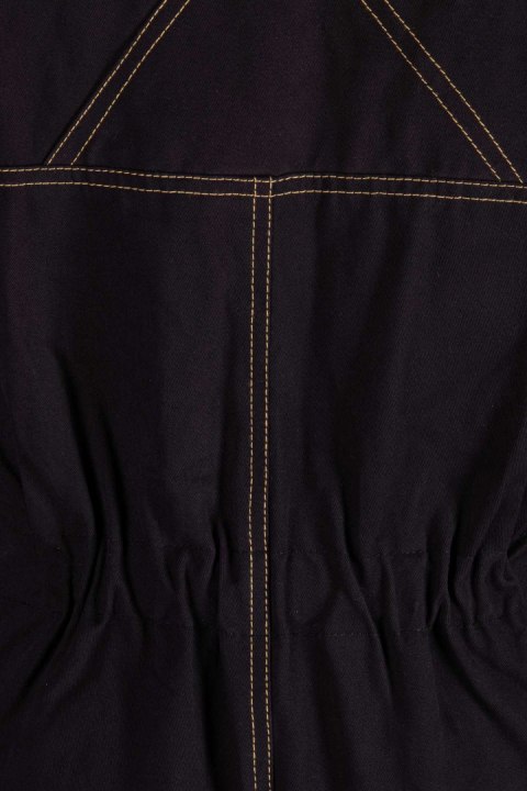 SPODNIE OGRODNICZKI OCIEPLANE - Granatowy S