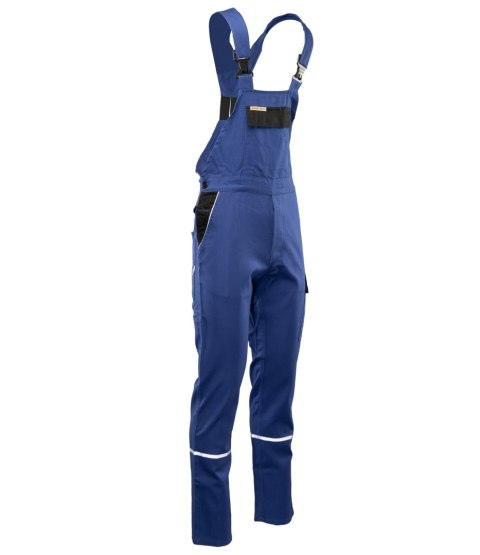 SPODNIE OGRODNICZKI - Niebieski 98