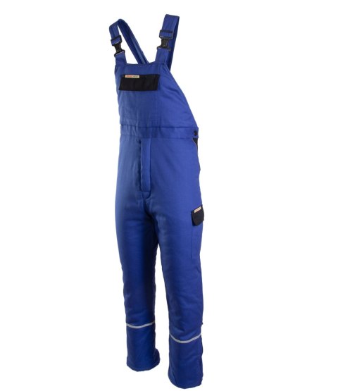 SPODNIE OGRODNICZKI OCIEPLANE - Niebieski M