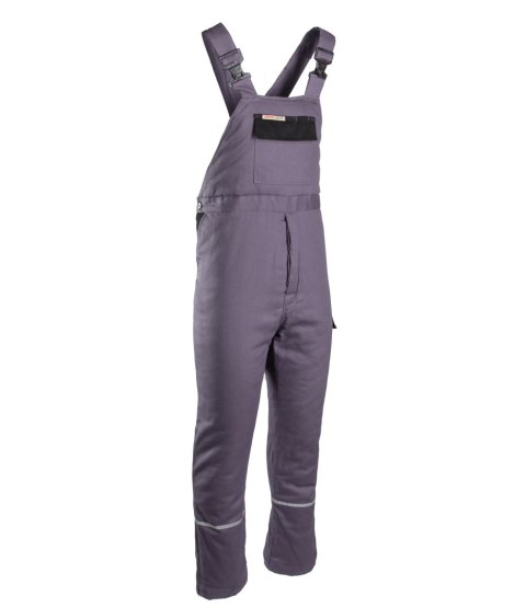 SPODNIE OGRODNICZKI OCIEPLANE - Stalowy XL