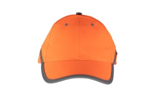 CZAPKA BASEBALL ODBLASK - Pomarańczowy uniwersalny