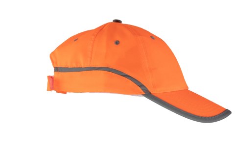 CZAPKA BASEBALL ODBLASK - Żółty uniwersalny