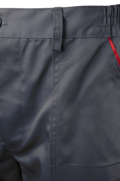 SPODNIE DO PASA - STALOWY - Stalowy 102