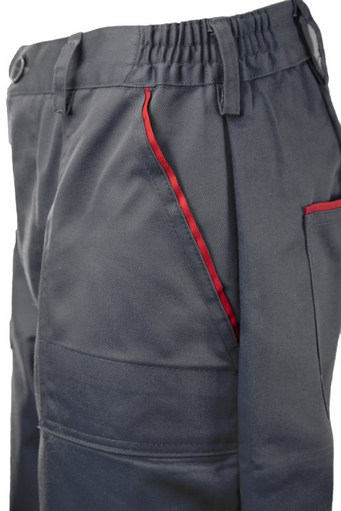 SPODNIE DO PASA - STALOWY - Stalowy 102