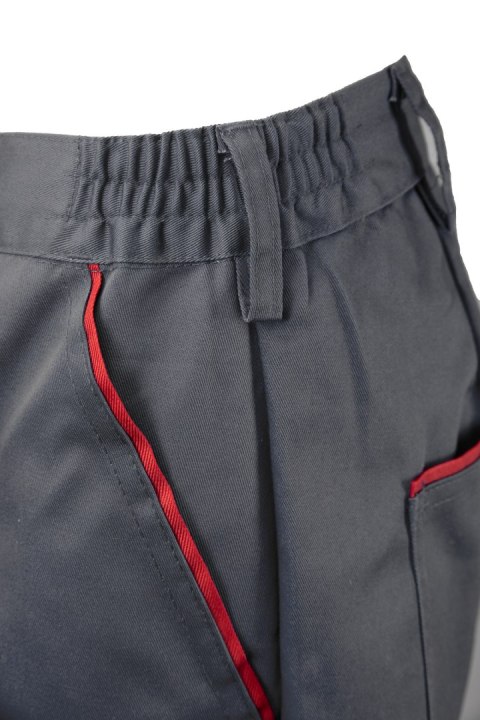 SPODNIE DO PASA - STALOWY - Stalowy 102