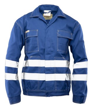 BLUZA / ODBLASK - Niebieski/odbask 28