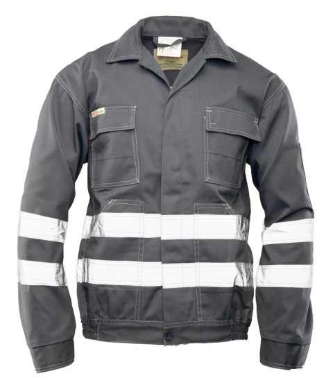 BLUZA / ODBLASK - Stalowy/odbask 46