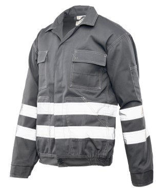 BLUZA / ODBLASK - Stalowy/odbask 48