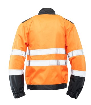 BLUZA WSTAWKA/GRANAT KAT.II KL. 2 - POMARAŃCZ/GRANAT 54