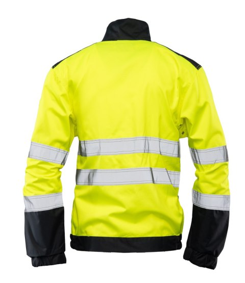 BLUZA WSTAWKA/GRANAT KAT.II KL. 2 - ŻÓŁTY/GRANAT 54