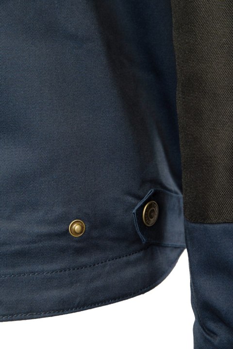 BLUZA GRANAT/ŻÓŁTY - Granat/Żółty 60