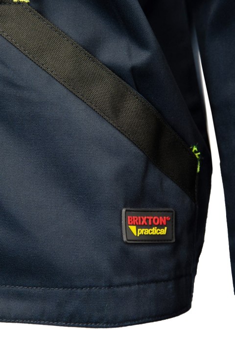 BLUZA GRANAT/ŻÓŁTY - Granat/Żółty 60