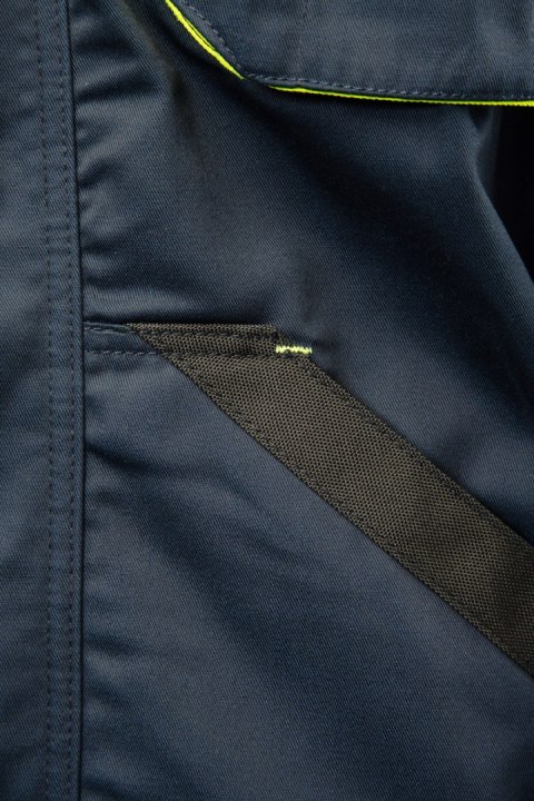 BLUZA GRANAT/ŻÓŁTY - Granat/Żółty 60