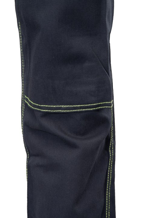 SPODNIE OGRODNICZKI - Granat/Żółty 30