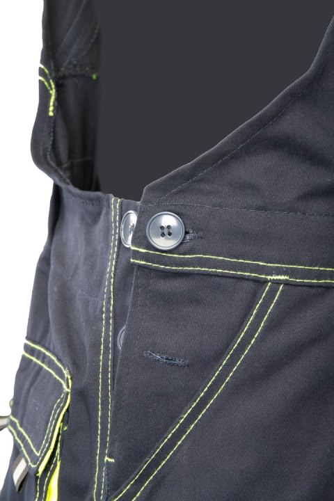 SPODNIE OGRODNICZKI - Granat/Żółty 30