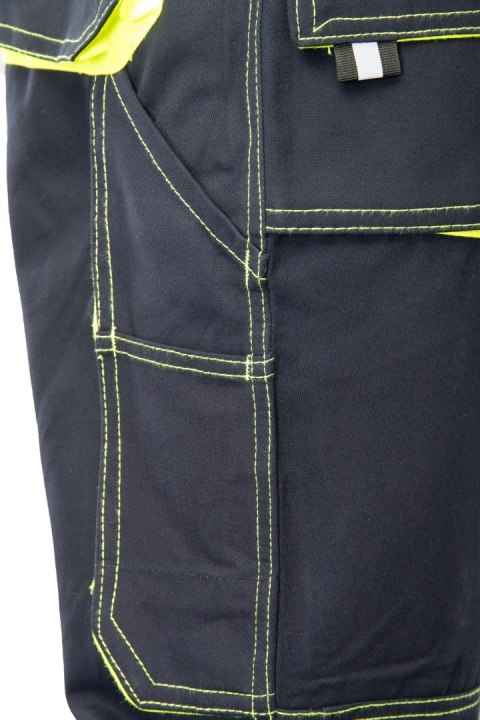 SPODNIE OGRODNICZKI - Granat/Żółty 30