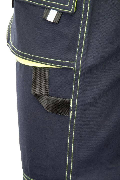 SPODNIE OGRODNICZKI - Granat/Żółty 30